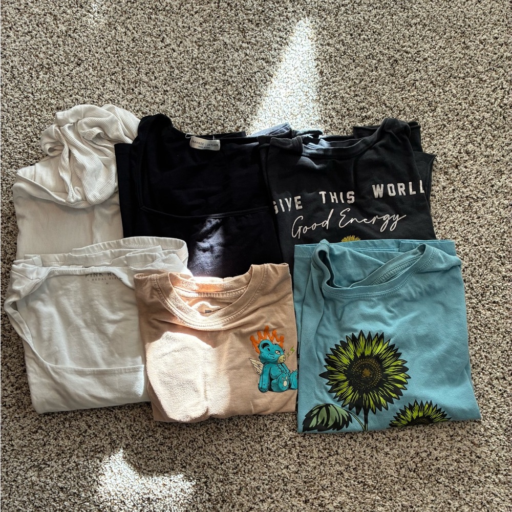 Croptop Graphic Tee - bundle
